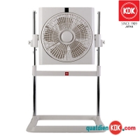 Quạt hộp KDK có chân đứng  SS30X (Xám bạc)
